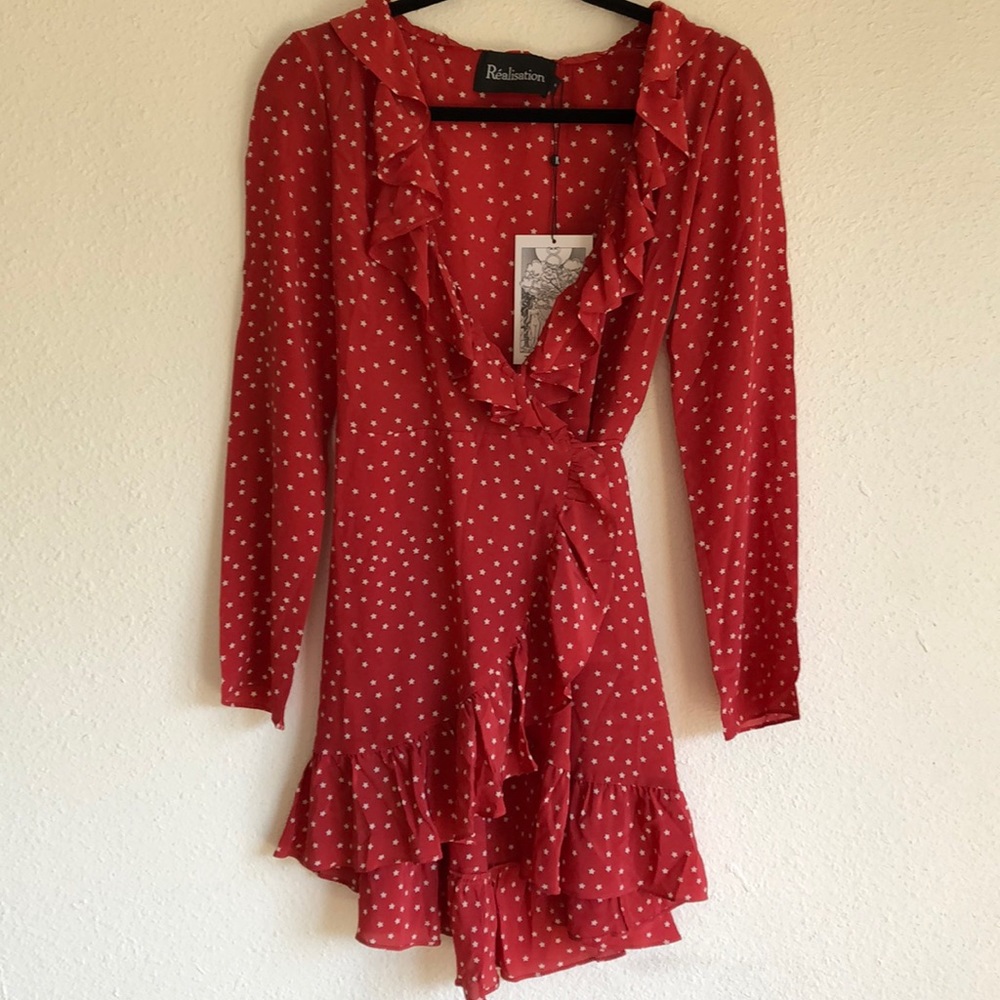 Realisation Par Red Star Diana Ruffle Dress S